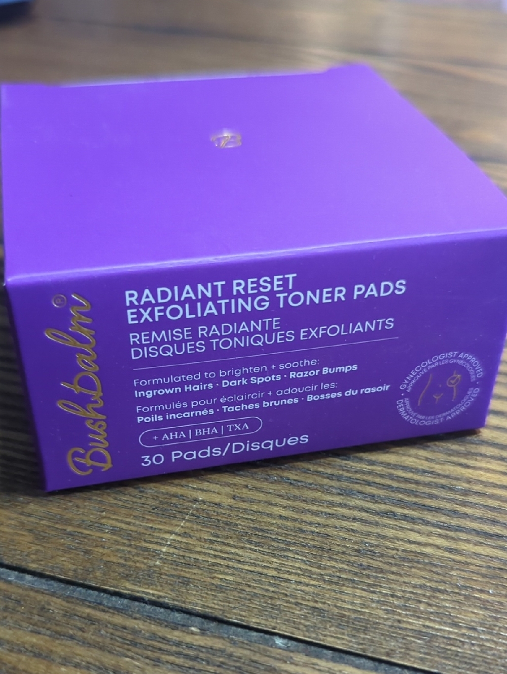 Bushbalm Radiant Reset Toner Pads